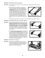 Preview for 28 page of NordicTrack 4200r Treadmill User Manual