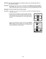 Preview for 29 page of NordicTrack 4200r Treadmill User Manual