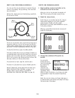 Preview for 13 page of NordicTrack 480 Csx Bike Manual