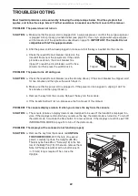 Preview for 22 page of NordicTrack 590T User Manual