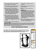 Preview for 4 page of NordicTrack 7500 R Treadmill User Manual