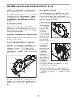 Preview for 20 page of NordicTrack 831.23665.2 User Manual