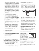 Preview for 17 page of NordicTrack 900 Zne Elliptical User Manual