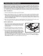 Preview for 29 page of NordicTrack 9600 Spn Dom Treadmill Manual