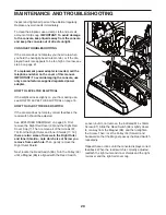 Preview for 29 page of NordicTrack A.c.t. 10 Elliptical Manual