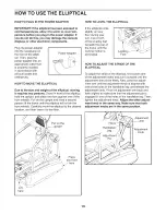 Preview for 13 page of NordicTrack A.C.T. NTEL08911.0 User Manual