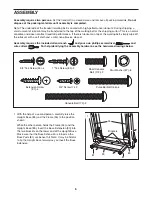 Preview for 6 page of NordicTrack A2050 Treadmill User Manual