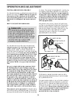 Preview for 12 page of NordicTrack A2105 Treadmill User Manual