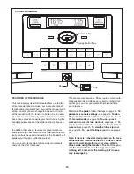 Preview for 13 page of NordicTrack A2105 Treadmill User Manual