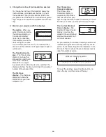 Preview for 15 page of NordicTrack A2550 User Manual