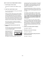 Preview for 18 page of NordicTrack A2550 User Manual