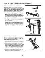 Preview for 23 page of NordicTrack A2550 User Manual