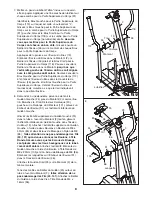 Preview for 8 page of NordicTrack Aire Strider E60 HealthRider (French) Manuel De L'Utilisateur