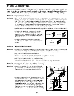 Preview for 26 page of NordicTrack Apex 5100 User Manual