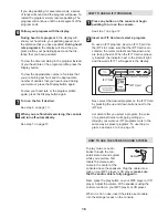 Preview for 16 page of NordicTrack Audiorider U300 Bike User Manual