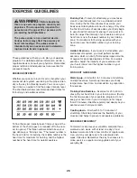 Preview for 26 page of NordicTrack Audiostrider 900 Elliptical User Manual