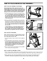 Preview for 22 page of NordicTrack C 1800S Manual