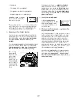 Preview for 22 page of NordicTrack C 990 User Manual