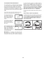 Preview for 22 page of NordicTrack C2100 NTL1075.1 User Manual