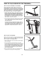 Preview for 20 page of NordicTrack C2155 NTL07707.0 User Manual