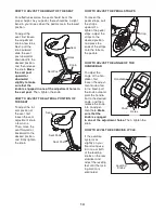 Preview for 14 page of NordicTrack C7 Zl Bike User Manual