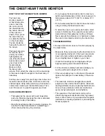 Preview for 21 page of NordicTrack Commercial 2950 NTL22113.0 User Manual