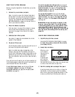 Preview for 25 page of NordicTrack Commercial 2950 NTL22113.0 User Manual