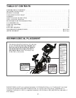 Preview for 2 page of NordicTrack Commercial S22i Studio Cycle User Manual