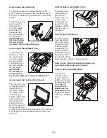 Preview for 16 page of NordicTrack Commercial S22i Studio Cycle User Manual