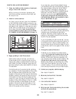 Preview for 20 page of NordicTrack Commercial XM User Manual