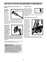 Preview for 10 page of NordicTrack CXT 990 (Dutch) Gebruiksaanwijzing