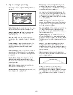 Preview for 20 page of NordicTrack E 11.5 (Dutch) Gebruikershandleiding