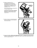 Preview for 16 page of NordicTrack E 11.6 (Dutch) Gebruikershandleiding