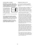 Preview for 19 page of NordicTrack E 15.0 (Spanish) Manual Del Usuario