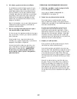 Preview for 22 page of NordicTrack E 15.0 (Spanish) Manual Del Usuario