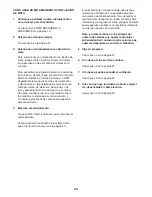 Preview for 24 page of NordicTrack E 15.0 (Spanish) Manual Del Usuario