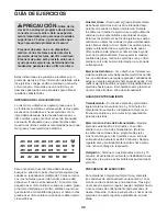 Preview for 32 page of NordicTrack E 15.0 (Spanish) Manual Del Usuario