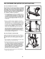 Preview for 26 page of NordicTrack E 3700 (Dutch) Gebruiksaanwijzing