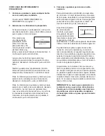 Preview for 19 page of NordicTrack E 7.1 Manual Del Usuario