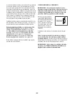 Preview for 20 page of NordicTrack E 7.7 (Spanish) Manual Del Usuario