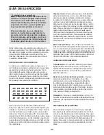 Preview for 30 page of NordicTrack E 7.7 (Spanish) Manual Del Usuario