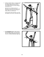 Preview for 10 page of NordicTrack E 8.5 (Dutch) Gebruikershandleiding