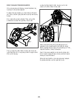 Preview for 26 page of NordicTrack E4.0 Elliptical User Manual