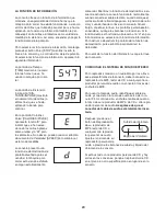 Preview for 20 page of NordicTrack E4.2 Elliptical (Spanish) Manual Del Usuario