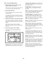 Preview for 20 page of NordicTrack E9.2 NTEVEL99812.0 User Manual