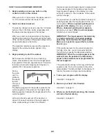 Preview for 22 page of NordicTrack E9.2 NTEVEL99812.0 User Manual