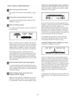 Preview for 17 page of NordicTrack Elite 2900 NTL16905.0 User Manual