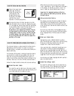 Preview for 15 page of NordicTrack Elite 3200 Treadmill User Manual