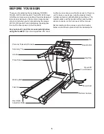 Preview for 6 page of NordicTrack Elite 4200 Treadmill User Manual