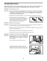 Preview for 26 page of NordicTrack Elite 4200 Treadmill User Manual